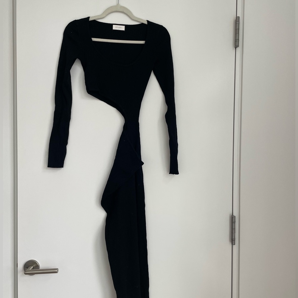 Meshki Black Cutout Dress